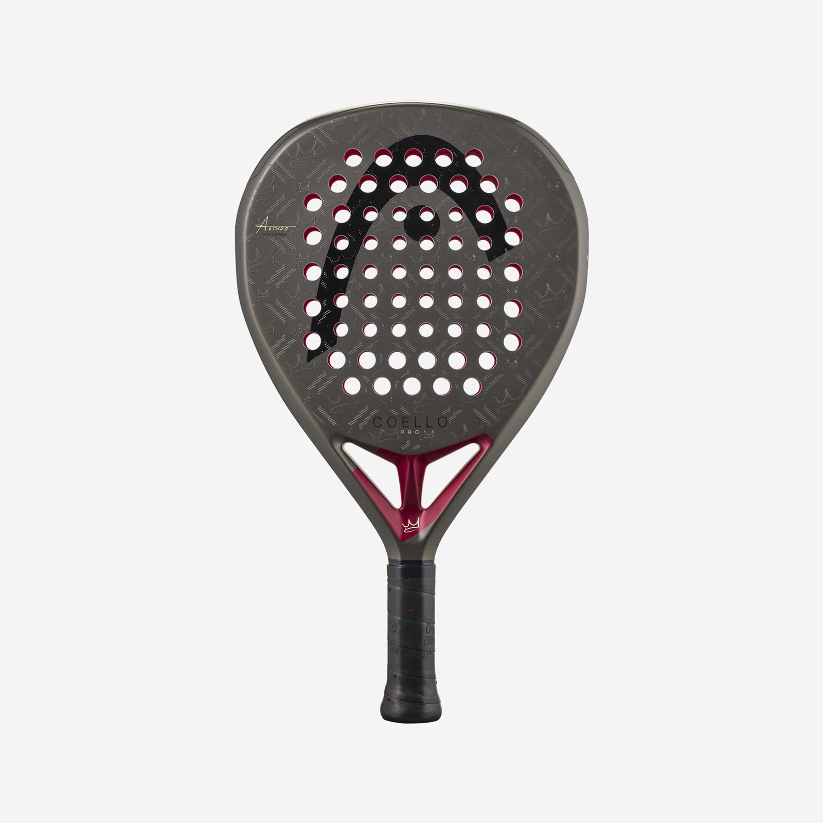 Arturo Coello et sa pala Head Coello Pro 26 signature